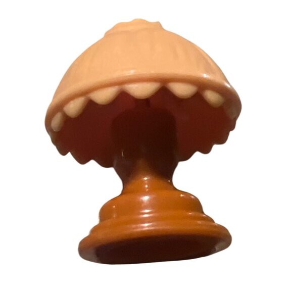 Fisher Price Mini Doll Table Lamp Replacement Dollhouse Realistic 1.5" Tall - Picture 3 of 4
